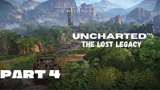 UNCHARTED™: The Lost Legacy Pc Walkthrough Gameplay Part 4 THE WESTERN GHATS (No Commentary) 2023