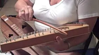 Moon River on Bowed Psaltery by Kathy Kennebrook