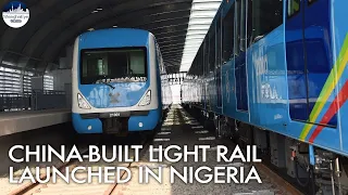 First phase of China-built Lagos Mass Transit Blue Line in Nigeria opens for operation