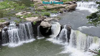 Stunning Great Falls, Caney Fork River Gorge at Rock Island State Park