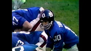 1970 - Cowboys at Giants (Week 8)  - Enhanced Partial CBS Broadcast - 1080p/60fps