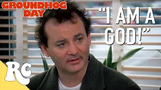 Groundhog Day Clip | I Am A God | Full Scene | Bill Murray