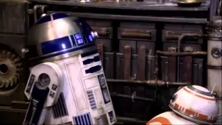 Star Wars The Force Awakens. Behind The Scenes with BB-8 (Disney Channel)