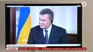 Янукович просив Путіна ввести війська: суд переглянув відео