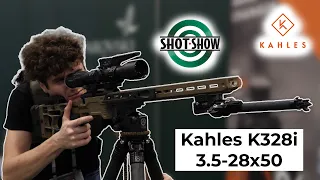 NEW Kahles K328i 3.5-28x50 Riflescope | SHOT Show 2024 Report