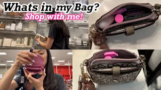 What's in my Bag? Shop with me | TJ maxx, Target and Nordstroms | Brandy Nicholl