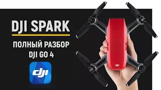 DJI Spark: Полный разбор DJI GO 4 на русском