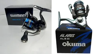 OKUMA ALARİS 20  VS  SHİMANO NEXAVE 1000 - ilk izlenimler ve değerlendirme