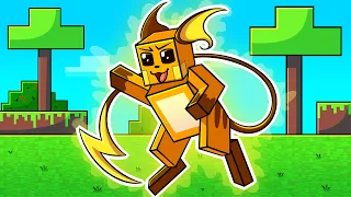 I Survived 1000 DAYS as PIKACHU the POKEMON in HARDCORE Minecraft! -Legendary Adventures Compilation