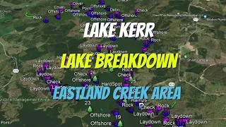 Lake Kerr "Buggs Island"- Eastland Creek Area - Lake Breakdown - See what you are missing!!!
