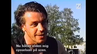 RAMMSTEIN interview and live - Swedish ZTV 1997