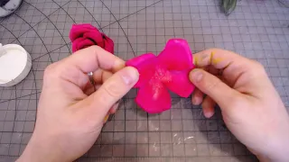 3-D Leather Rose - Adding a Pinback or Stem