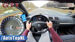 VW Golf GTI MK5 Edition 240 on AUTOBAHN [NO SPEED LIMIT] by AutoTopNL