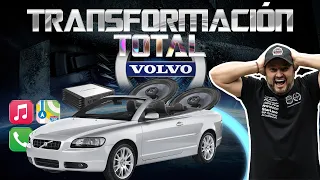 Transformando este Volvo C70 🤯 | CarPlay | Iluminación | Sonido ...