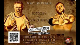 Raynaldo v Ace Wheeler - LANCASHIRE RIOT - March 2024