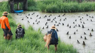 This Fisherman Didn't Realize Those Were Not Fish, Threw the Net and Look at the Surprise He Got