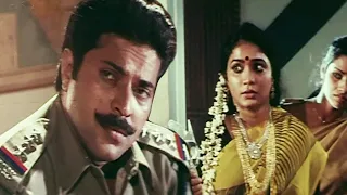 Tamil Action Scenes | Police Police Movie Scenes | Mammootty Action Scenes | Tamil Movie Scenes