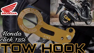 TOW HOOK (BENEN) - CLICK 125i  FOR ANY MOTORCYCLE OR CAR