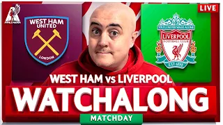 WEST HAM 2-2 LIVERPOOL LIVE WATCHALONG with Craig