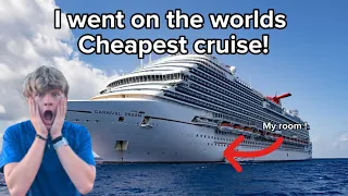 I went on the world’s cheapest cruise!