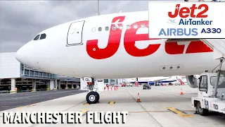 (4K) Jet2 Airtanker Airbus A330-200 Flight Tenerife South - Manchester Airport