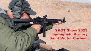 SHOT 2023: Springfield Rolls Out Saint Victor 9mm Carbine