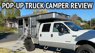 Best Lightweight Flatbed Truck Camper: Four Wheel Pop-up Camper Experience