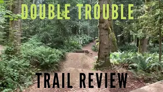 The New Section of Double Trouble is INSANE!! - (Trail Review)