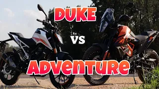 The Ultimate Showdown: KTM's 390 Duke vs 390 Adventure with Spoked Wheels