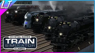 Train Simulator Classic - BIG American Steam Race! (LIVE)