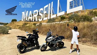 J’ENVOIE EN ENFER LE NOUVEAU X-ADV 2021 AKRAPOVIC À MARSEILLE !!!