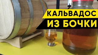 Дегустация. Кальвадос из бочки