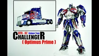 Review TRANSFORMERS Optimus Prime ( Challenger ) ( English sub )