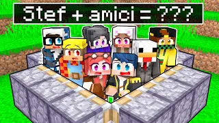 STEF + TUTTI I SUOI AMICI = ??? SU MINECRAFT!