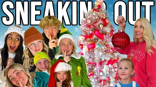 SNEAKING OUT CHRISTMAS EDITION! (GONE WRONG)!!!!