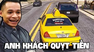 (GTA V 2022 #6) Chuyến xe đầy bất ổn cùng anh khách Đá Thủ của MixiMoi và cái kết quỵt tiền.