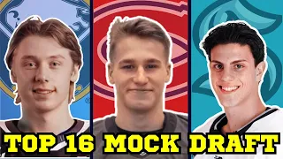 NHL MOCK DRAFT | INSANE PICKS