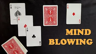 This Mind-Blowing Card Trick will drive your audience crazy! Crazy Card Trick Performance Ft @4suits