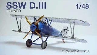 Eduard scale Modellkit SSW D.III 1/48