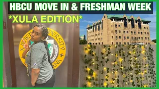 HBCU COLLEGE MOVE IN & FRESHMAN WEEK VLOG | Xavier University of Louisiana