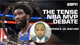 🚨 BUCKLE UP! 🚨 Stephen A. & Mad Dog get HEATED talking NBA MVP! 🔥 | First Take