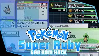 Completed New Pokemon GBA ROM HACK With 2 Edition, Exp Share, Physical Split, New Encounters & More!