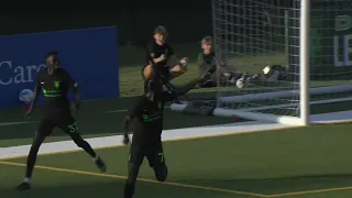 Nico Brown with a Goal vs. Central Valley Fuego FC