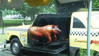 World Championship Barbecue Cooking Contest takes place in Memphis, Tennessee