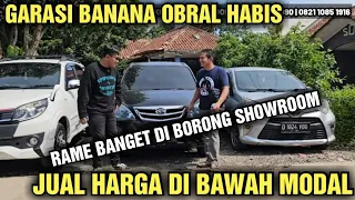 MURAH BANGET NI HARGA MOBIL BEKAS DI SHOWROOM GARASI BANANA BANYAK PILIHAN STOK MELIMPAH