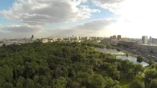 Moscow city fpv flight.