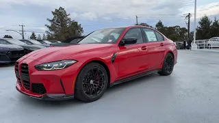 Tour the 2023 M3 Competition xDrive 50 Jahre of M edition in Cinnabar Red | 4K