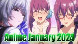 Upcoming Anime January 2024 | Anime Updates