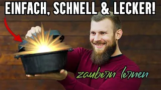 Das EINFACHSTE Dutch Oven Rezept der Welt! Schichtfleisch war Gestern! Nur 2 Zutaten