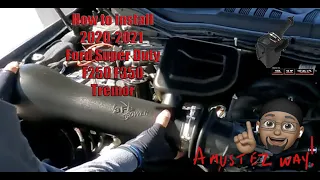 How to install Momentum GT Cold Air Intake System w/ Pro 5R Filter Ford Super Duty F250 F350 Tremor